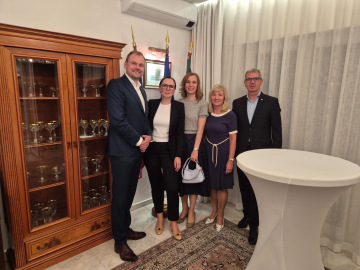 Bříza & Trubač unterstützte ein Networking in der tschechischen Botschaft in Lissabon